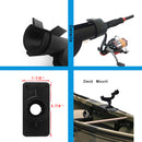 Rods-Holder Fish -Rod-Racks Power-Lock Opening with Large-Clamp 360-Degree