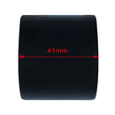 2x Rubber Rod Holder Inserts Pole Rest Rack Protectors Fishing Accessories Black