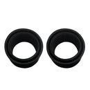 2x Rubber Rod Holder Inserts Pole Rest Rack Protectors Fishing Accessories Black