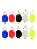 Fishing Line Holder Baitcasting Wire Buckle Clip Line Stopper Keeper 10 Pieces