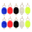 Simple Use Fishing Line Holder Wire Buckle Clip Line Stopper Keeper 10 Pieces