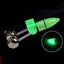 10Pcs LED Light Night Twin Bells Clip On Fish Fishing Rod Bite Alarm Alert