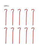 10Pcs Camping Backpacking Tent Peg Ground Nail Mud Ground Nail Newest Useful