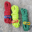 3Pcs Fluorescent Glow Guy Lines Camping Windproof Tent Ropes 4M Newest Useful