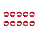 10Pcs Camping Wind Rope Adjuster Buckle Round Rope Tensioner Outdoor Accessories
