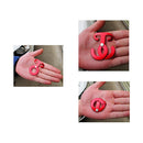 2Pcs Outdoor Tent Wind Rope Hanging Buckle Self-locking Hook for Camping Fishing