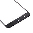 10 PCS for Huawei P10 lite Front Screen Outer Glass Lens(Black)