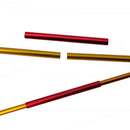 4x Aluminum Alloy Tent Pole Repair Tube Single Rod Mending Pipe Accessories