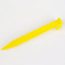 10XPerfeclan Yellow Plastic Camping Shelter Tent Canopy Net Nail Stakes New