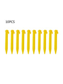 10pcs Tent Stakes Pegs Ground nails Anti-rust Outdoor Camping Durable