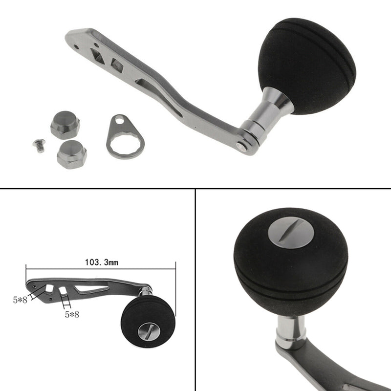 1 set Fishing Reel Handle Knob, Replacement for Baitcasting Reels