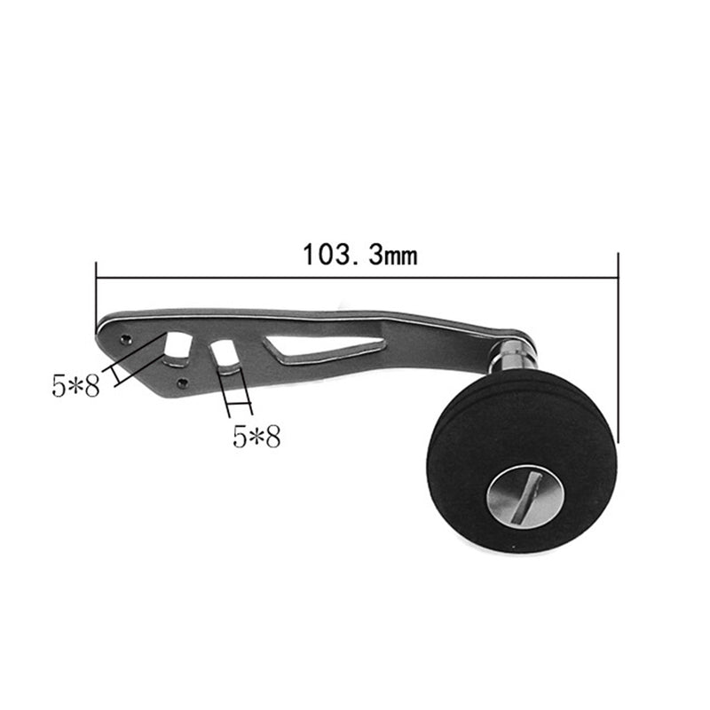 1 set Fishing Reel Handle Knob, Replacement for Baitcasting Reels