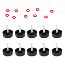 10Pcs Spare Screws Nuts Fishing Spinning Reels Knob Power Handle Newest Useful