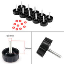 10Pcs Spare Screws Nuts Fishing Spinning Reels Knob Power Handle Newest Useful