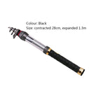 Mini Fishing Rod Ultralight Carbon Fiber Telescopic Spinning Pole Newest Useful