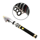 Mini Fishing Rod Ultralight Carbon Fiber Telescopic Spinning Pole Newest Useful