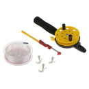 41cm Ice Fishing Rod Reel Combo Detachable Portable Mini Fishing Pole with Reel