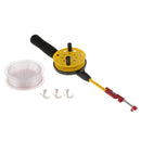 Winter Ice Fishing Rods 41cm Mini Fishing Pole with Reel Portable Outdoor Tool