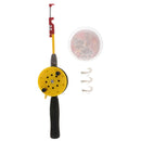 Winter Ice Fishing Rods 41cm Mini Fishing Pole with Reel Portable Outdoor Tool