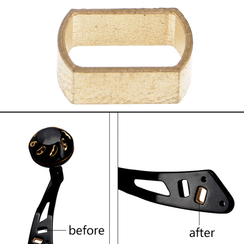 1 x Reel Handle Metal Frame Baitcasting Fishing Replacement Part 5x8mm to 4x7mm