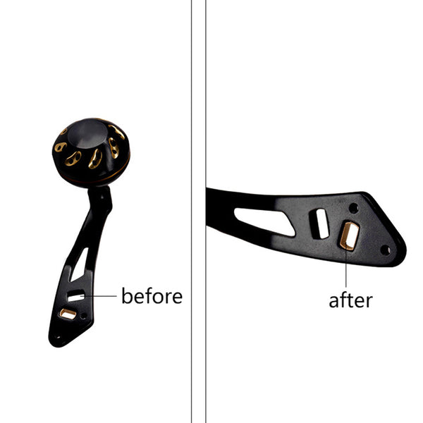 1 x Reel Handle Metal Frame Baitcasting Fishing Replacement Part 5x8mm to 4x7mm