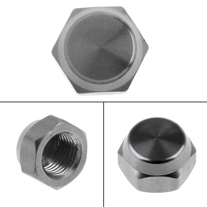 1 xAluminum Alloy Screw Nut Baitcasting Fishing Reel Handle Screw Cap Right Hand