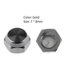 7mm Baitcasting Reel Handle Screw Nuts Cap Al Alloy for Fishing Reel Handle