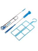 1 PC Practical Flexible Hose Brush Water Bladder Tube Cleaner Brushes Blue Color