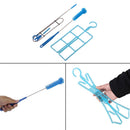 1 PC Practical Flexible Hose Brush Water Bladder Tube Cleaner Brushes Blue Color