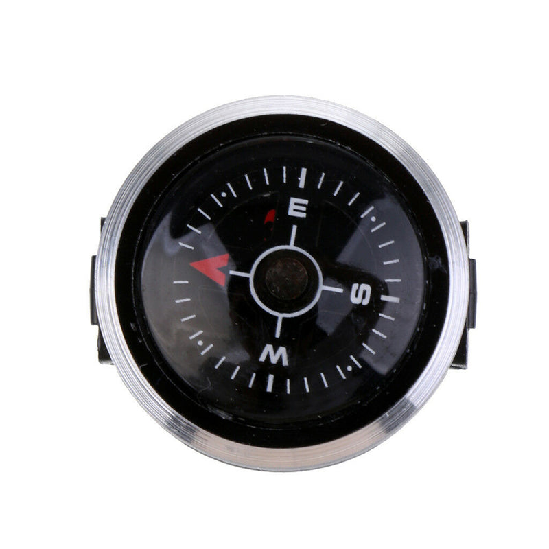 Portable Compass Brass Keychain Watch Hiking Pocket Golden Navigation Camping