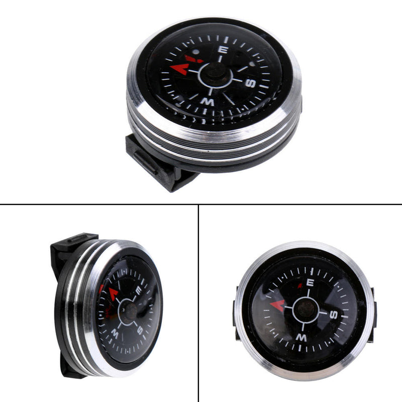 Portable Watch Band Slip Slide on Navigation Wrist Compass for Survival