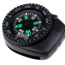 Watch Band Slip Slide on Navigation Wrist Compass Paracord Belts Camping