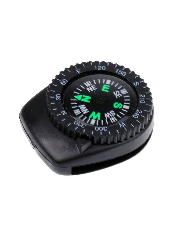 1Pc  Mini Precision Watch Band Clip-on Navigation Wrist Compass for Survival