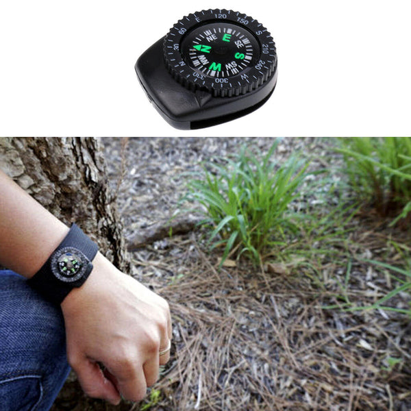 1Pcs  Mini Precision Watch Band Clip-on Navigation Wrist Compass Newest Useful