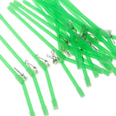 20 Pieces Luminous Bent Anti Boom with Snap Weights Sea Carp Fishing