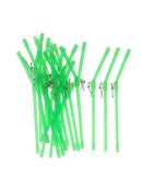 20 Pieces Luminous Bent Anti Boom with Snap Weights Sea Carp Fishing