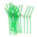 20 Pieces Luminous Bent Anti Boom with Snap Weights Sea Carp Fishing