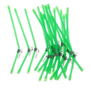 20x Portble Anti Booms with Strong Snap Luminous Fit for Fishing Spring Section