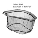 1PC Folding Stainless Steel Triangle Frame Nylon Fishing Landing Net Suitable