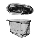 Folding Triangle Frame Large Dense Fishing Landing Net Head Black Head