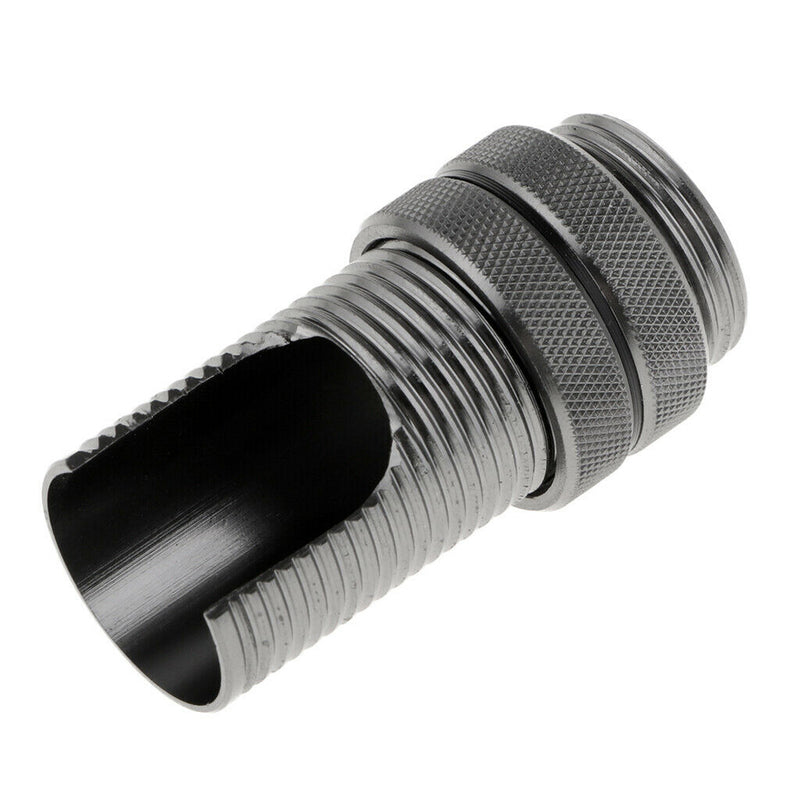 1 Set Fly Reel Seat Skeleton Up Locking for Fishing Rod Handle Durable