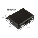 Portable Fishing Tackle Safe Box Double Sided Box Fishing Small Gadgets