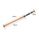 Long Fishing Rod Handle Kit Composite Cork Grip DIY Rod Building with Reel Seat