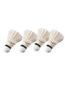 12Pcs Training Sport Goose Feather Shuttlecocks Birdies Badminton Balls Game