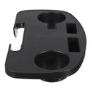 Cup Holder for Chair Lawn Lounge Pool Yard Beach Tray Folding Black