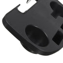 Cup Holder for Chair Lawn Lounge Pool Yard Beach Tray Folding Black