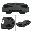 1XClip On Two-Cup Holder for Zero Gravity Chair Utility Tray Black  Convenient