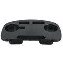Cup Holder for Chair Lawn Lounge Pool Yard Beach Tray Folding Black