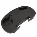 Chair Cup Holder with Mobile Device Slot Snack Tray Black 1 Piece