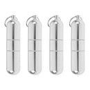 Mini Waterproof Alloy Medicine Pill Box Bottle Holder Container Case Keychain